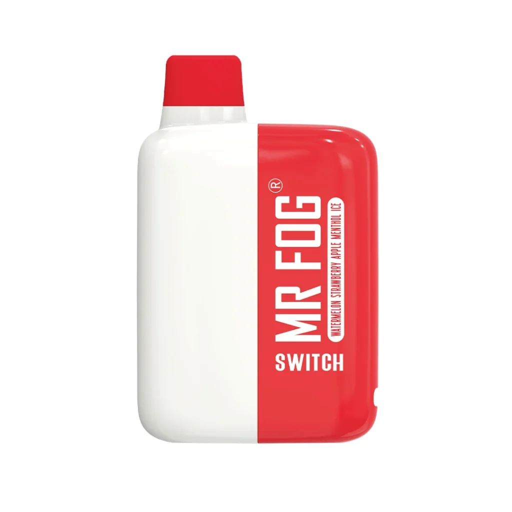 Watermelon Strawberry Apple Menthol Ice Mr Fog Switch 5500 Puffs