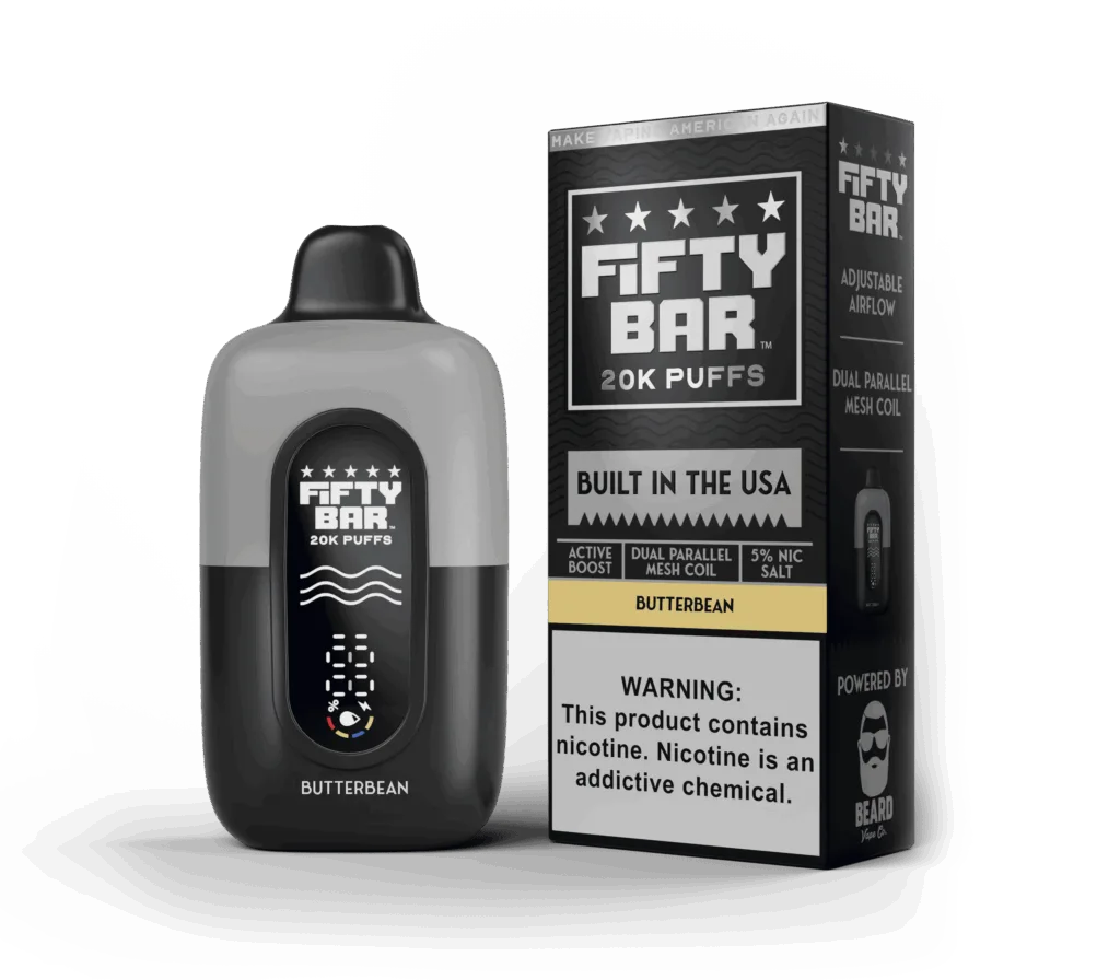 Butterbean - Fifty Bar 20K Puffs - (Black Series)