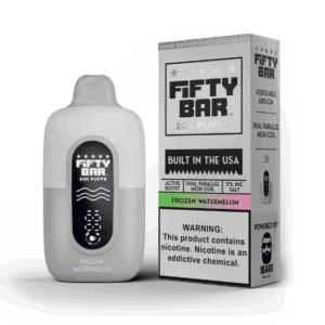Frozen Watermelon - Fifty Bar 20K Puffs - (White Series)